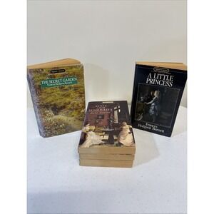 First print Signet Classics PB Edition The Secret Garden The Little‎ Princess